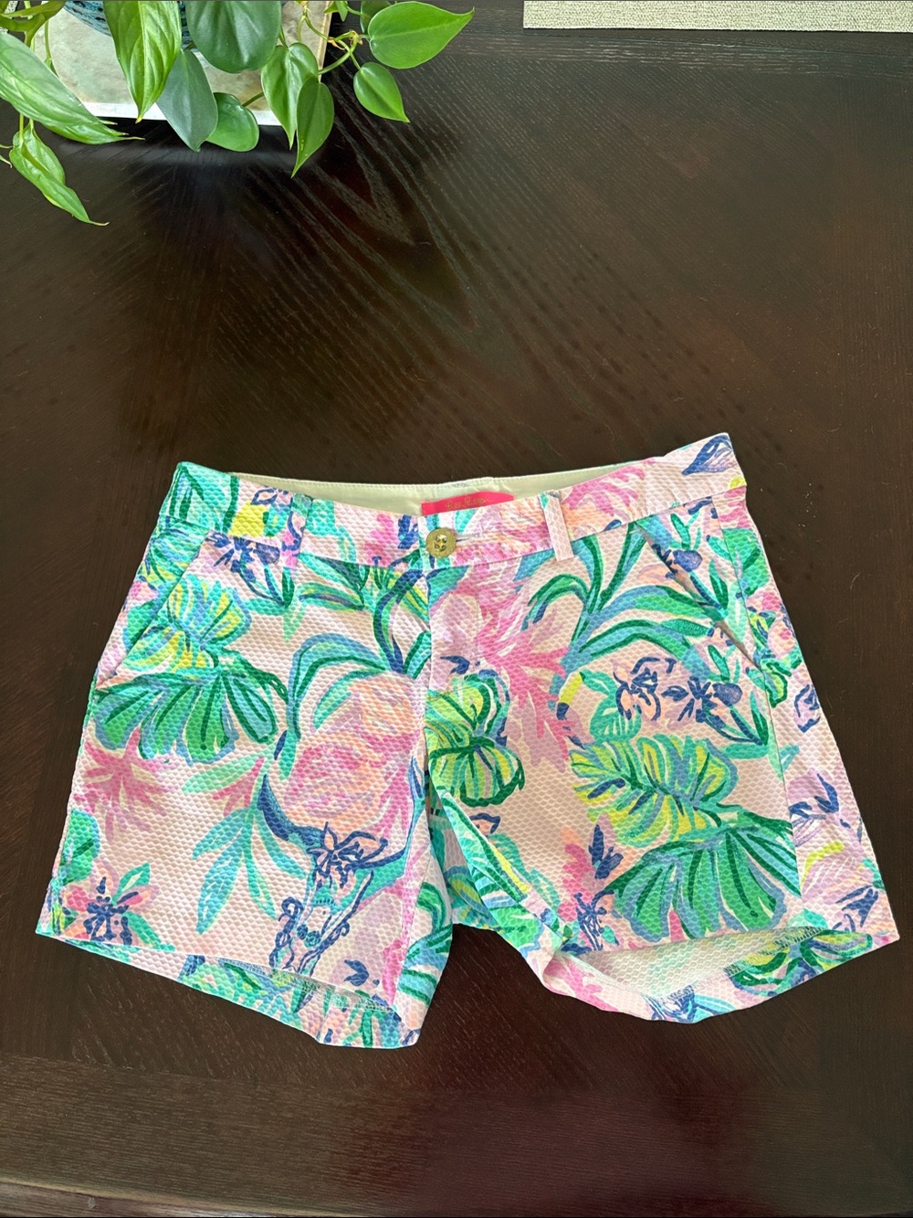 Lilly Pulitzer Mermaid in the Shade shorts